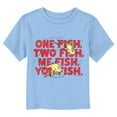 thumbnail image 1 of Dr. Seuss One Fish Two Fish Me Fish You Fish Graphic T-Shirt, 1 of 3