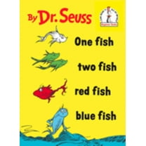DR SEUSS: One Fish Two Fish Red Fish Blue Fish (Large type / large print edition) (Hardcover)