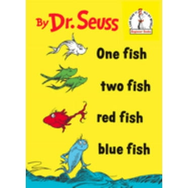 DR SEUSS: One Fish Two Fish Red Fish Blue Fish (Large type / large print edition) (Hardcover)