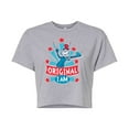 thumbnail image 1 of Dr. Seuss - Original I Am Green Eggs and Ham - Juniors Cropped Cotton Blend T-Shirt, 1 of 6