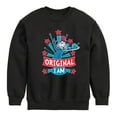 thumbnail image 1 of Dr. Seuss - Original I am Green Eggs and Ham - Toddler And Youth Crewneck Fleece Sweatshirt, 1 of 5