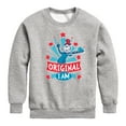 thumbnail image 1 of Dr. Seuss - Original I am Green Eggs and Ham - Toddler And Youth Crewneck Fleece Sweatshirt, 1 of 5
