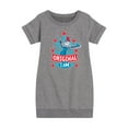 thumbnail image 1 of Dr.Seuss - Original I'am - Toddler And Youth Girls Fleece Dress, 1 of 1