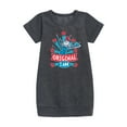 thumbnail image 1 of Dr.Seuss - Original I'am - Toddler And Youth Girls Fleece Dress, 1 of 4