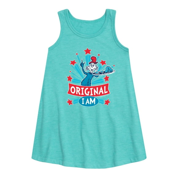 Dr.Seuss - Original I'am - Toddler and Youth Girls A-line Dress