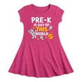 thumbnail image 1 of Dr. Seuss - Pre K Out Of This World - Toddler And Youth Girls Fit And Flare Dress, 1 of 6