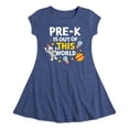 thumbnail image 1 of Dr. Seuss - Pre K Out Of This World - Toddler And Youth Girls Fit And Flare Dress, 1 of 6