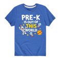 thumbnail image 1 of Dr. Seuss - Pre-K Out Of This World - Toddler And Youth Short Sleeve Graphic T-Shirt, 1 of 6