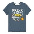 thumbnail image 1 of Dr. Seuss - Pre-K Out Of This World Cat in the Hat - Toddler And Youth Short Sleeve Graphic T-Shirt, 1 of 6
