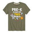 thumbnail image 1 of Dr. Seuss - Pre-K Out Of This World - Toddler And Youth Short Sleeve Graphic T-Shirt, 1 of 6