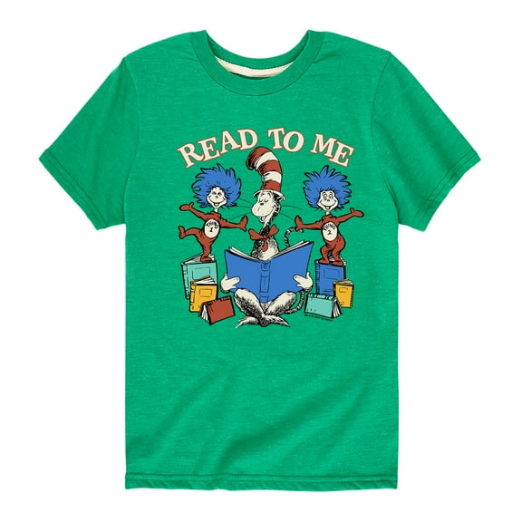 Dr. Seuss - Read To Me - Toddler And Youth Short Sleeve Graphic T-Shirt