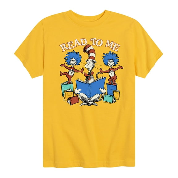 Dr. Seuss - Read To Me - Toddler And Youth Short Sleeve Graphic T-Shirt