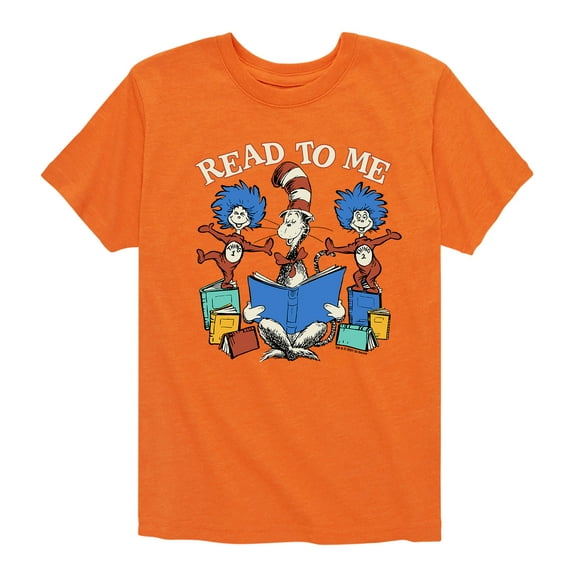 Dr. Seuss - Read To Me - Toddler And Youth Short Sleeve Graphic T-Shirt