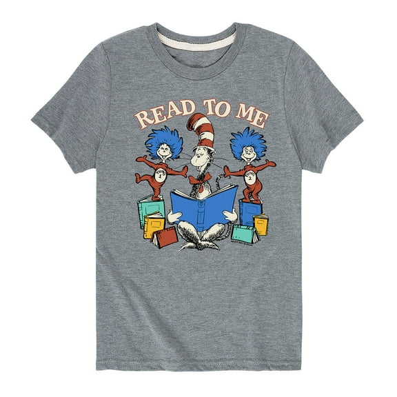 Dr. Seuss - Read To Me - Toddler And Youth Short Sleeve Graphic T-Shirt