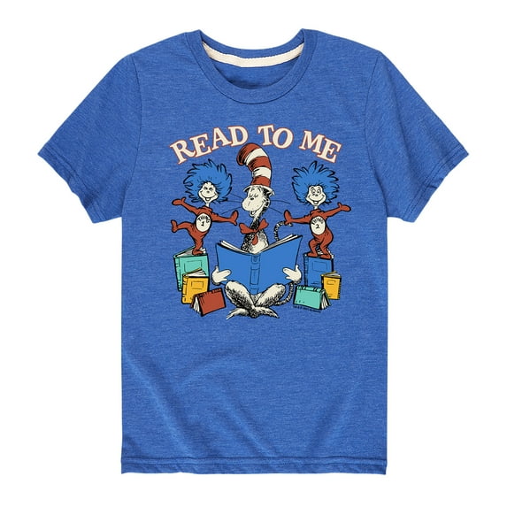 Dr. Seuss - Read To Me - Toddler And Youth Short Sleeve Graphic T-Shirt