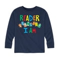 thumbnail image 1 of Dr. Seuss - Reader I Am  - Toddler And Youth Long Sleeve Graphic T-Shirt, 1 of 6
