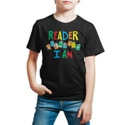 Dr. Seuss - Reader I Am - Toddler And Youth Short Sleeve Graphic T-Shirt