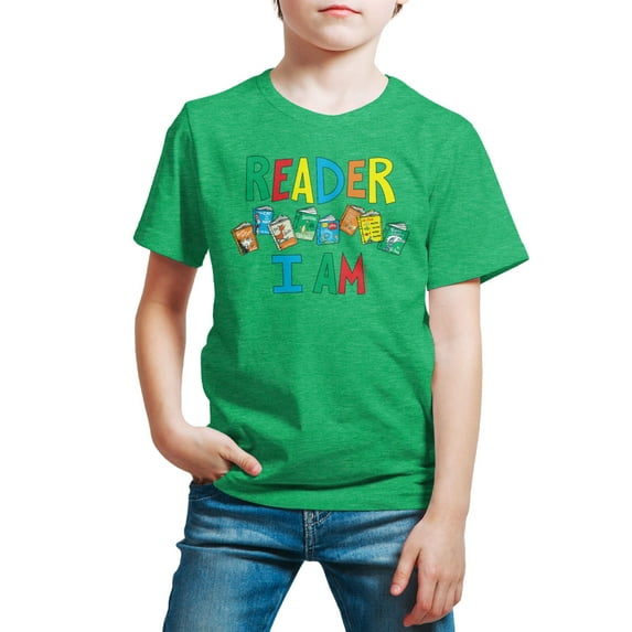 Dr. Seuss - Reader I Am - Toddler And Youth Short Sleeve Graphic T-Shirt