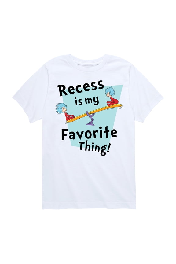 - Recess Is My Favorite Thing - Toddler And Youth Short Sleeve Graphic T-Shirt