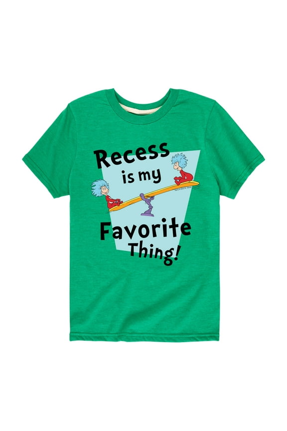 - Recess Is My Favorite Thing - Toddler And Youth Short Sleeve Graphic T-Shirt