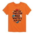 thumbnail image 1 of Dr. Seuss - Red, White and Blue Fish - Toddler And Youth Short Sleeve Graphic T-Shirt, 1 of 6