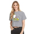 thumbnail image 1 of Dr. Seuss - Sam I Am Life Is A Blank Canvas - Juniors Cropped Cotton Blend T-Shirt, 1 of 6