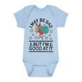 thumbnail image 1 of Dr. Seuss - Santa Grinch - Infant Baby One Piece, 1 of 4