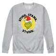 thumbnail image 1 of Dr. Seuss - Santa Grinch - Men's Crew Neck Fleece Pullover, 1 of 4