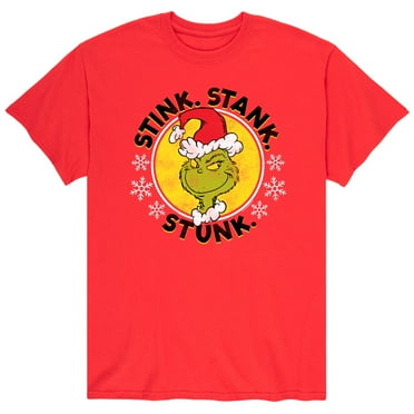 Dr. Seuss - Santa Grinch - Men's Short Sleeve Graphic T-Shirt