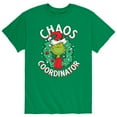 thumbnail image 1 of Dr. Seuss - Santa Grinch - Men's Short Sleeve Graphic T-Shirt, 1 of 4