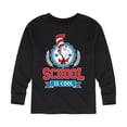 thumbnail image 1 of Dr. Seuss - School Is Cool - Toddler And Youth Long Sleeve Graphic T-Shirt, 1 of 6