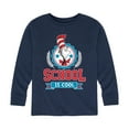 thumbnail image 1 of Dr. Seuss - School Is Cool - Toddler And Youth Long Sleeve Graphic T-Shirt, 1 of 6
