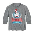 thumbnail image 1 of Dr. Seuss - School Is Cool - Toddler And Youth Long Sleeve Graphic T-Shirt, 1 of 6