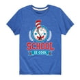 thumbnail image 1 of Dr. Seuss - School Is Cool - Toddler And Youth Short Sleeve Graphic T-Shirt, 1 of 6