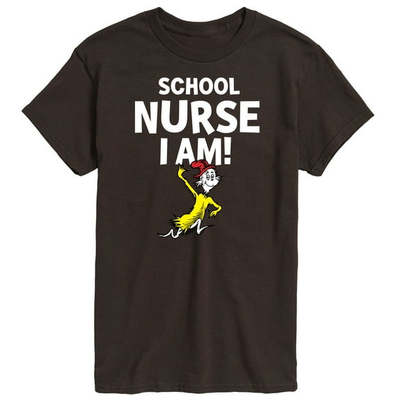 Dr. Seuss - School Nurse I Am Sam I Am - Men's Short Sleeve Graphic T-Shirt