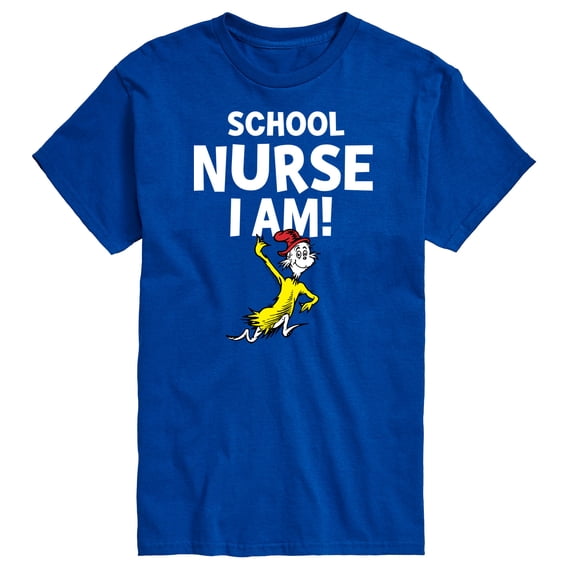 Dr. Seuss - School Nurse I Am Sam I Am - Men's Short Sleeve Graphic T-Shirt