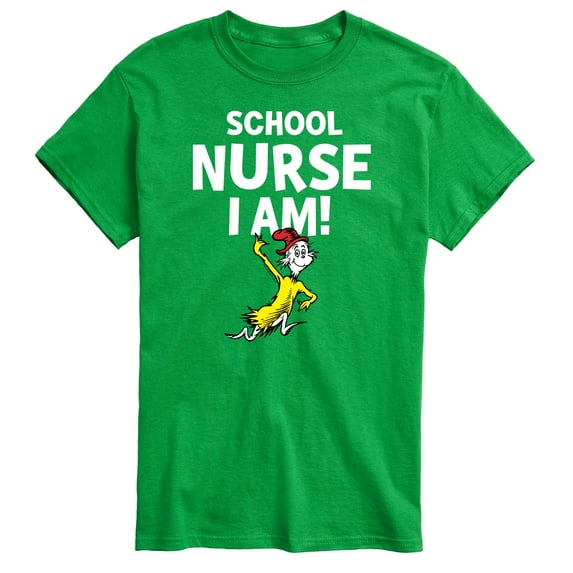 Dr. Seuss - School Nurse I Am Sam I Am - Men's Short Sleeve Graphic T-Shirt