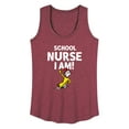 thumbnail image 1 of Dr. Seuss - School Nurse I Am Sam I Am - Women's Racerback Tank Top, 1 of 6