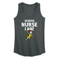 thumbnail image 1 of Dr. Seuss - School Nurse I Am Sam I Am - Women's Racerback Tank Top, 1 of 6