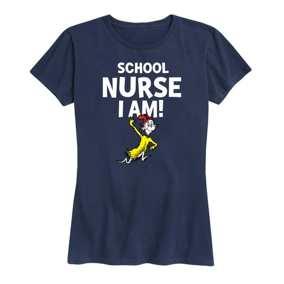Dr. Seuss - School Nurse I Am Sam I Am - Women's Short Sleeve Graphic T-Shirt