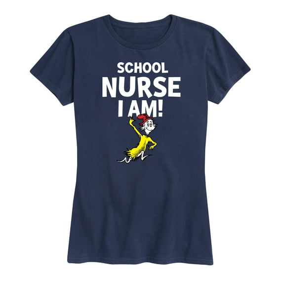 Dr. Seuss - School Nurse I Am Sam I Am - Women's Short Sleeve Graphic T-Shirt