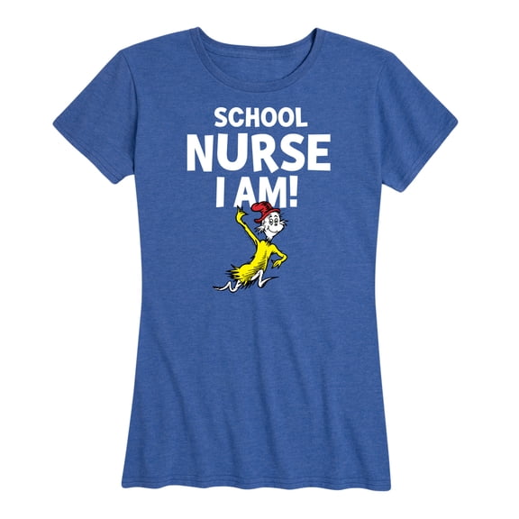 Dr. Seuss - School Nurse I Am Sam I Am - Women's Short Sleeve Graphic T-Shirt