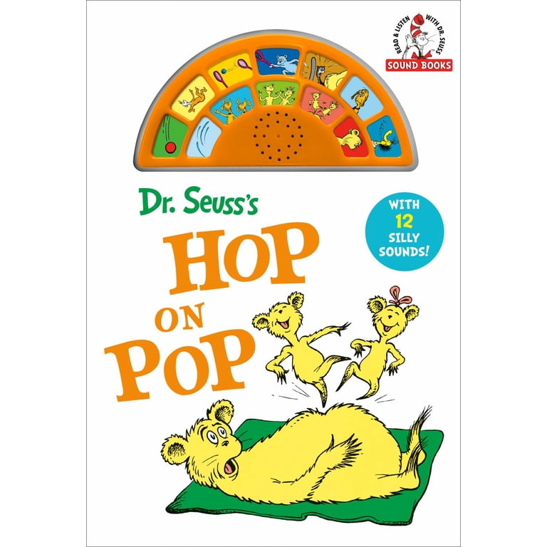 Dr.Seussのボードブック 12冊 Dr. Seuss's Hop on Pop with 12 Silly Sounds!: An Interactive Read
