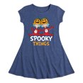 thumbnail image 1 of Dr. Seuss - Spooky Things - Toddler And Youth Girls Fit And Flare Dress, 1 of 5