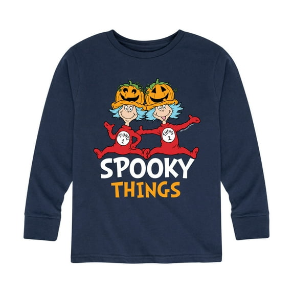 Dr. Seuss - Spooky Things - Toddler And Youth Long Sleeve Graphic T-Shirt