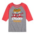 thumbnail image 1 of Dr. Seuss - Spooky Things - Toddler And Youth Raglan Graphic T-Shirt, 1 of 7