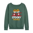 thumbnail image 1 of Dr. Seuss - Spooky Things - Women's Lightweight French Terry Long Sleeve Shirt, 1 of 6