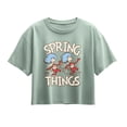 thumbnail image 1 of Dr. Seuss - Spring Things - Youth Girls Boxy T-Shirt, 1 of 5