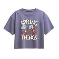 thumbnail image 1 of Dr. Seuss - Spring Things - Youth Girls Boxy T-Shirt, 1 of 5