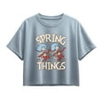 thumbnail image 1 of Dr. Seuss - Spring Things - Youth Girls Boxy T-Shirt, 1 of 5